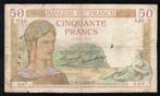 1934 Frankreich Pick 81 50 Francs Ceres 26/09/1935 S 67, Verzenden, België