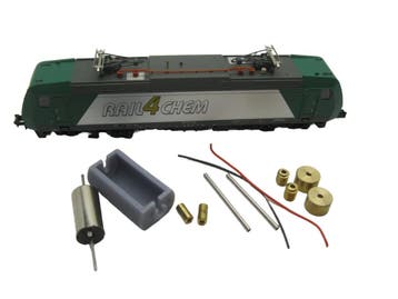 micromotor NM027C motor ombouwset voor Minitrix  BR 145,, Hobby en Vrije tijd, Overige merken, Gelijkstroom, Verzenden, Overige typen