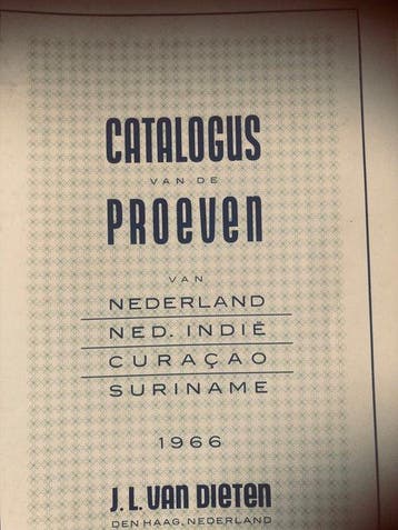 Nederland en Overzeese Rijksdelen 1852/1960 - Catalogus, Postzegels en Munten, Gestempeld