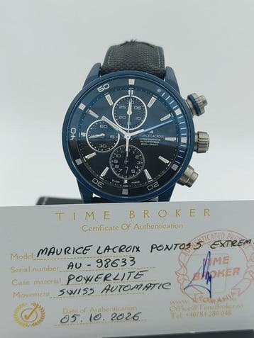 Maurice Lacroix - Pontos S Extreme - Sans prix de réserve -, Nieuw