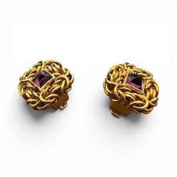 Boucles doreilles cocktail - 18 carats Or jaune, Bijoux, Sacs & Beauté