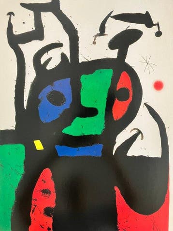 Joan Miró (after) - The matador
