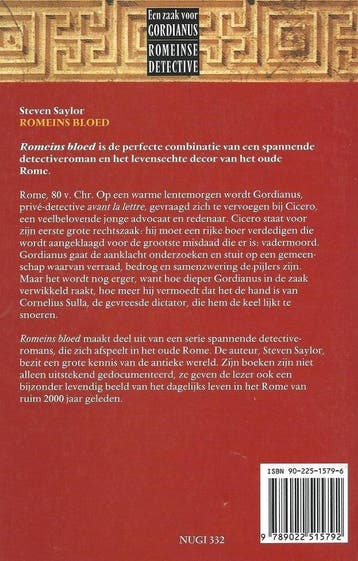 Romeins bloed / Een zaak voor Gordianus Romeinse detective, Verzenden, Zo goed als nieuw, Steven Saylor