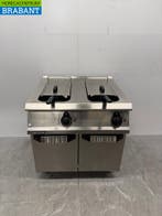 Friteuse double Metos en acier inoxydable 2 x 15 litres 400V, Verzenden