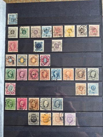 Suède 1857/1992 - Anciens timbres de collection dans les