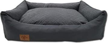 Hondenkussen 100x70cm Antraciet | Tweede kansje | OP = OP, Dieren en Toebehoren, Hondenmanden, Verzenden, Zo goed als nieuw, Stof
