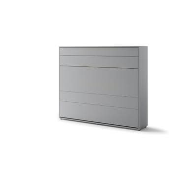 Lenart Bed Concept Horizontaal Opklapbed 160x200 - Grijs, Nieuw