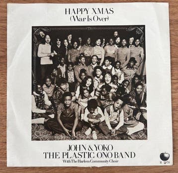 John Lennon - HAPPY XMAS (WAR IS OVER) – UK Green Vinyl