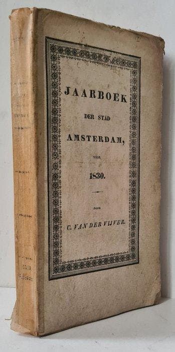 C van der Vijver - Jaarboek der stad Amsterdam voor 1830