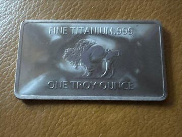 Wereld. 1 oz American Buffalo - 999 Titan (Zonder