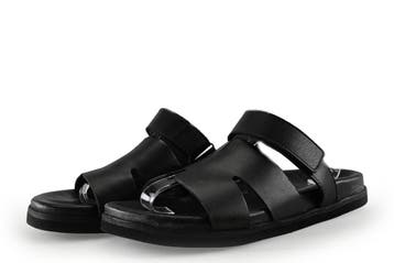 Sacha Slippers in maat 39 Zwart, Slippers, Verzenden, Zwart, Zo goed als nieuw