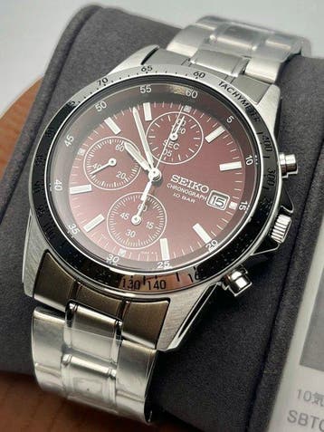 Seiko - Chronograph - Zonder minimumprijs - NEW SBTQ045