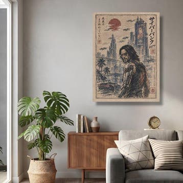AT9 - Johnny Silverhand: Ukiyo-e Style”, Nieuw