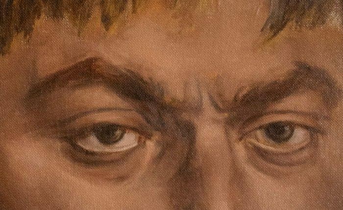 Marco Ercoli - Ritratto, Antiek en Kunst, Kunst | Schilderijen | Modern