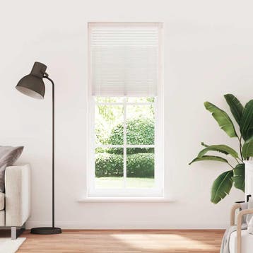 vidaXL Plisséjaloezie 90x200 cm wit, Verzenden, Nieuw