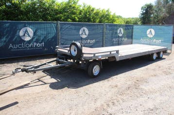 Veiling: Platte Aanhangwagen Atec AZH 3500 3 3500kg 1999, Auto diversen, Aanhangers en Bagagewagens, Ophalen, Nieuw