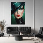 Aiana Roz - Emerald Enigma - Giclée on Canvas - Limited, Nieuw