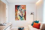 Gratis verzending !!! Freddie Mercury - Prachtig portret op