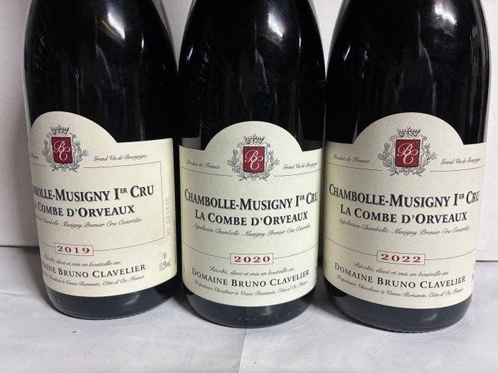 2020 2019 & 2022 Bruno Clavelier La Combe dOrveaux -, Collections, Vins