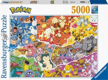Ravensburger puzzel PokÃ©mon  - Legpuzzel - 5000 stukjes, Verzenden, Nieuw