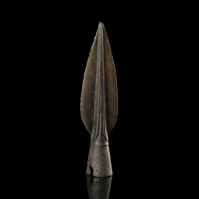 Bronstijd Brons gesocketeerde Spearhead, Antiek en Kunst, Antiek | Overige Antiek