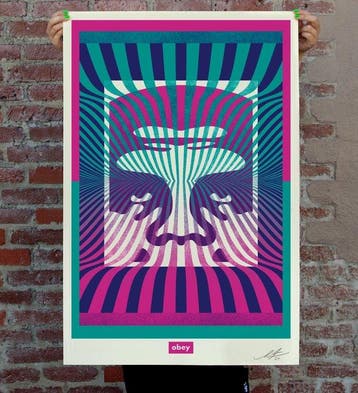 Shepard Fairey (OBEY) - Shepard Fairey - Op Art Icon - 2020s