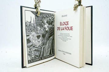 Didier Érasme / Jean Chièze & Holbein - Éloge de la folie -, Antiquités & Art