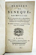 Seneque & Angliviel De La Beaumelle - Pensées de Sénèque, Antiek en Kunst