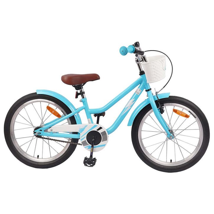 vidaXL Kinderfiets 18 Inch voor 5-7 jaar oud Lichtblauw, Vélos & Vélomoteurs, Vélos | Vélos de course, Envoi