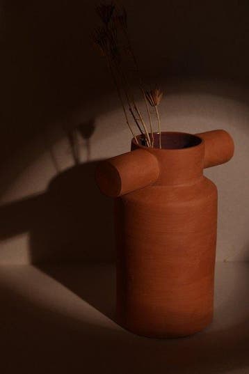 Aviv Shany - Vase - Terre cuite, Céramique - Mono