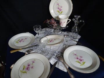 Gien - Service de table pour le dîner (20) - Faïence