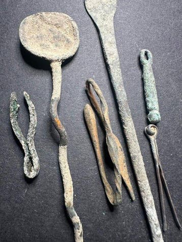 Oud-Romeins medische en andere hulpmiddelen (Zonder, Antiek en Kunst