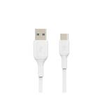 Belkin boost charge USB-A naar USB-C kabel 2 meter wit, Télécoms, Ophalen of Verzenden