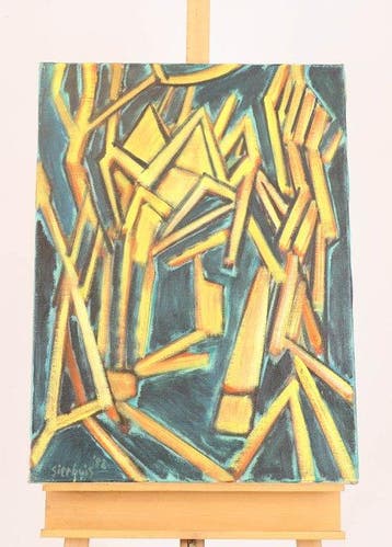 Jan Sierhuis (1928-2023) - Herfstwoud, Antiek en Kunst