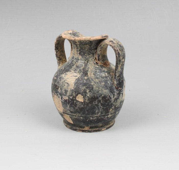 Oud-Grieks Aardewerk Amphoriskos (Zonder minimumprijs), Collections, Minéraux & Fossiles