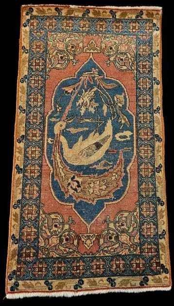 Kula - Tapijt - 110 cm - 60 cm - Een paar oude Kula