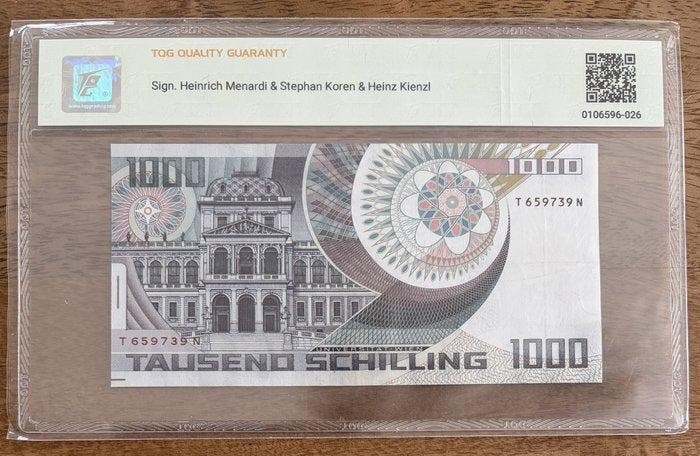 Oostenrijk. - 1000 Schilling - 1983 - Pick 152a (Zonder, Postzegels en Munten, Bankbiljetten | Europa | Niet-Eurobiljetten