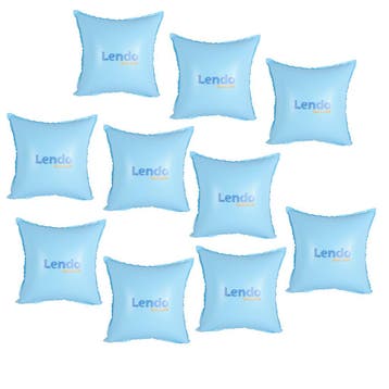 Lendo Online Zwembadkussen Winter 10 Stuks PVC Blauw, Tuin en Terras, Verzenden, Nieuw