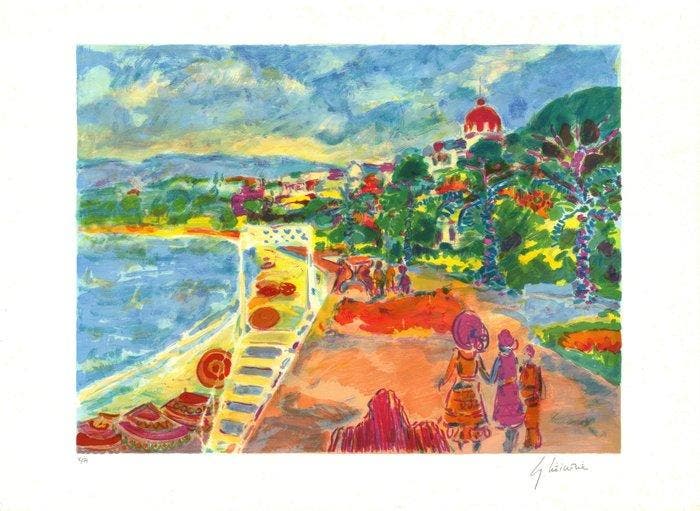 Gérard Vieillevie (1939-1992) - Lot de 3 lithographies, Les, Antiquités & Art, Antiquités | Autres Antiquités