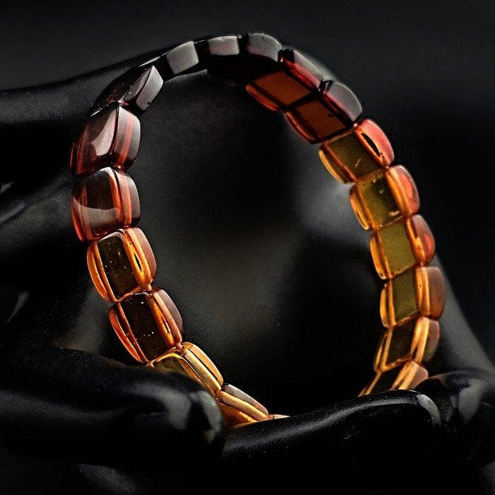 BALTIC AMBER Treasure – Lueur bi-ton – Miel doré rencontre, Antiquités & Art, Curiosités & Brocante