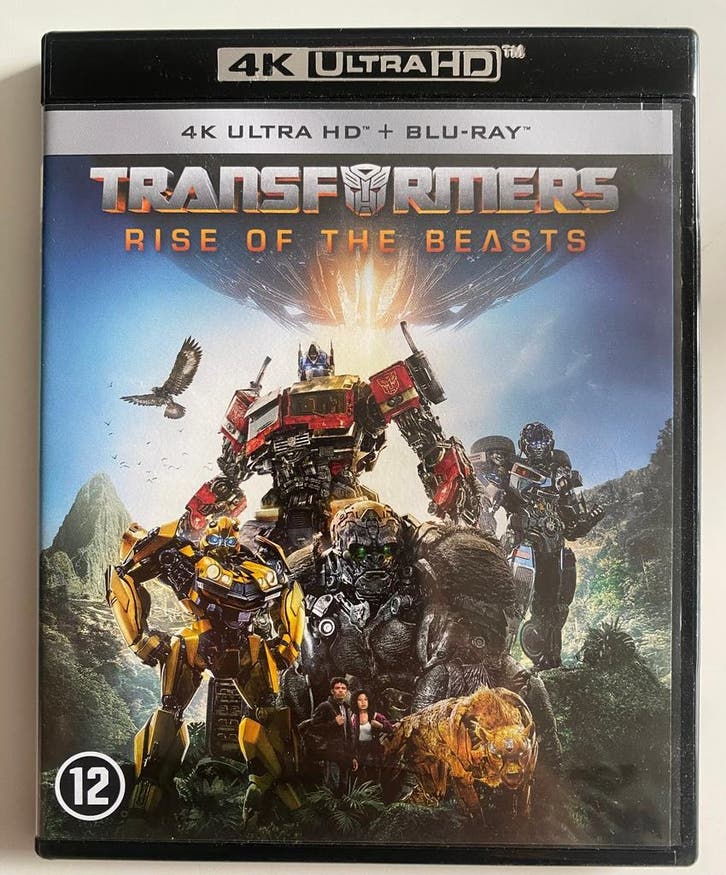 TRANSFORMERS RISE OF THE BEASTS (4K ULTRA HD + BLURAY), Cd's en Dvd's, Blu-ray, Gebruikt