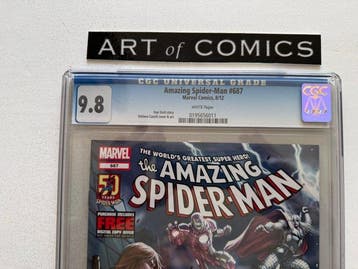 The Amazing Spider-Man #687 - CGC 9.8 - 1 Graded comic -, Livres