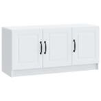 vidaXL TV Kast Wit 99 x 34,5 x 47 cm Bewerkt hout, Verzenden, Nieuw