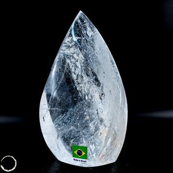 Natuurlijke kwarts van eerste kwaliteit, helder Flame,, Verzamelen, Mineralen en Fossielen