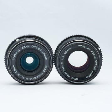Pentax smc-M 2/50mm + smc-M 2,8/28mm | Objectif principal, Audio, Tv en Foto, Nieuw