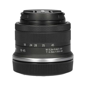 Canon RF-S 18-45mm f/4.5-6.3 IS STM met garantie, Ophalen of Verzenden, Gebruikt
