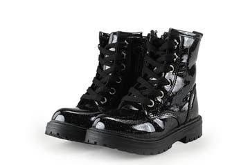 Nelson Veterboots Meisjes in maat 26 Zwart, Kinderen en Baby's, Kinderkleding | Schoenen en Sokken, Verzenden, Jongen of Meisje