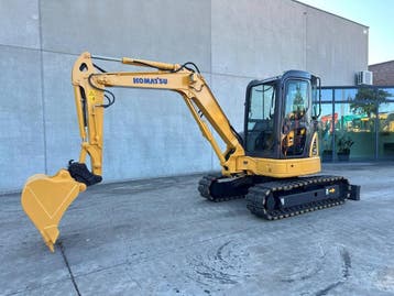 Veiling: Rupsgraafmachine Komatsu PC40MR-2 Diesel 2012, Ophalen
