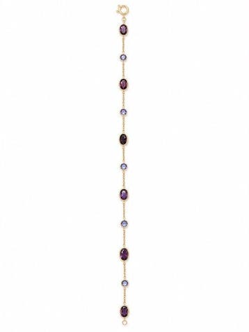 Armband - 18 karaat Geel goud - 4.83ct. tw. Spinel -, Bijoux, Sacs & Beauté, Bracelets