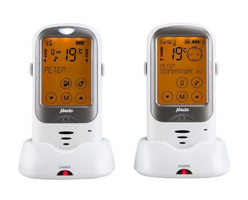 Alecto DBX-68 - Outdoor Babyfoon - Tot 1km bereik - Wit/Antr, Verzenden